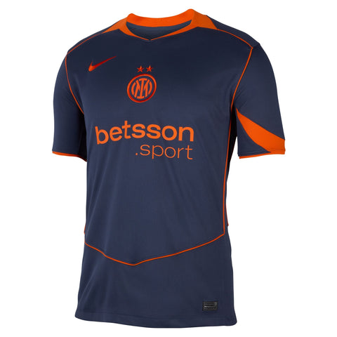 Inter Milan 2025/26 Stadium Third Men's Nike Dri - FIT Total 90 Soccer Replica Jersey - Soccer90