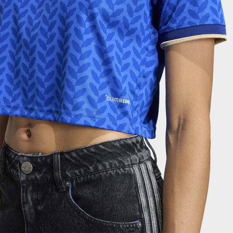 Italy 26 Home Replica Cropped Jersey - Soccer90