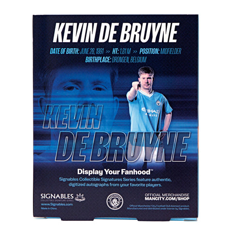 Kevin De Bruyne | Manchester City F.C. Signables Collectible - Soccer90