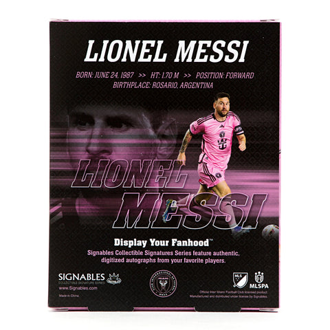 Lionel Messi - Inter Miami Signables Collectible - Soccer90