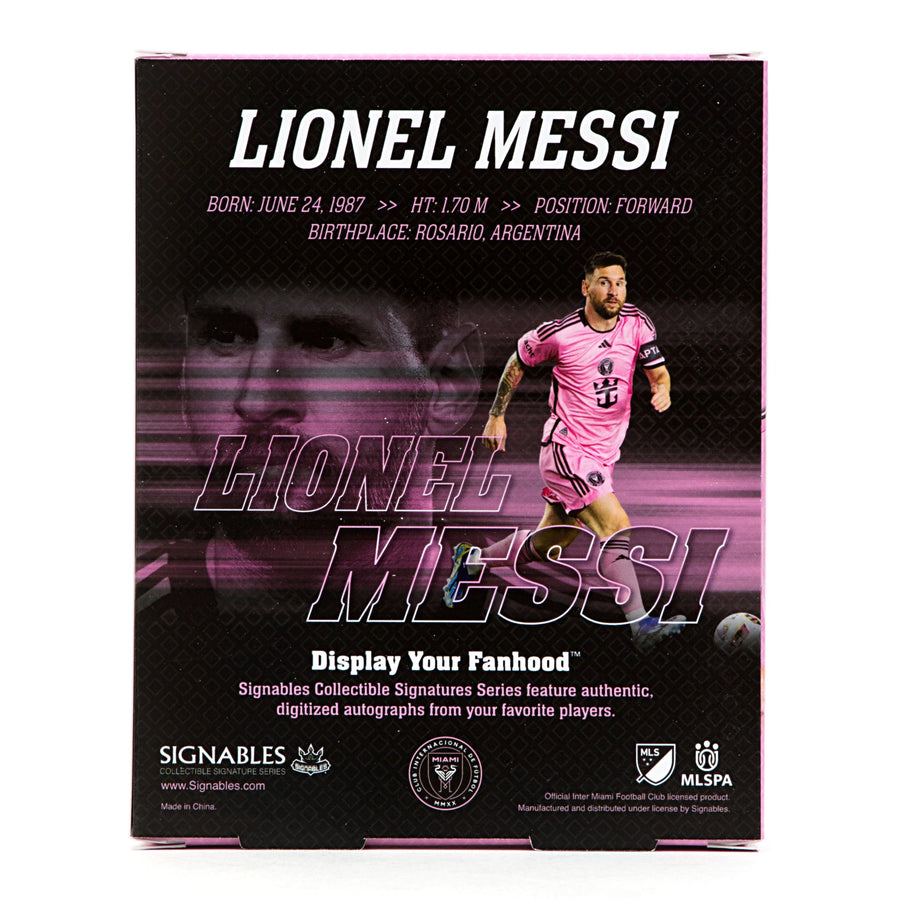 Messi Turntable Lionel Messi - Inter Miami Signables Collectible - Soccer90