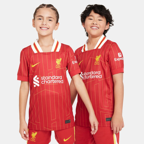 Liverpool FC 2024/25 Stadium Home Big Kids' Jersey - Soccer90