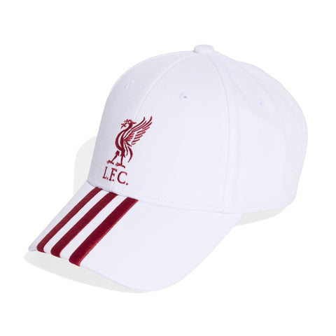 Liverpool FC White Baseball Cap - Soccer90