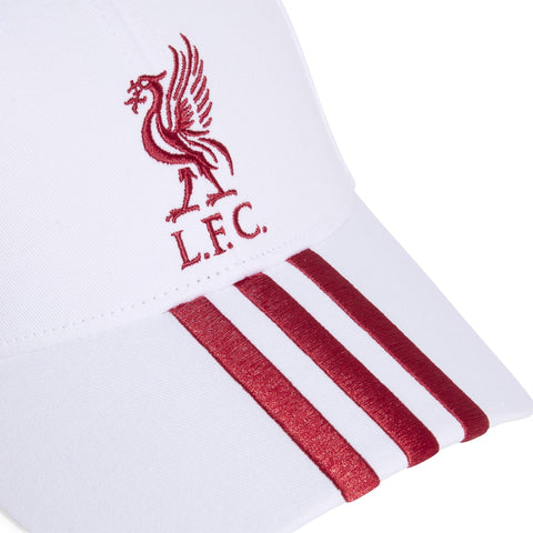 Liverpool FC White Baseball Cap - Soccer90