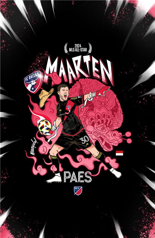 Maarten Paes All - Star Poster - Soccer90