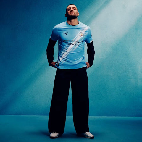 Man City Home Replica Jersey - Soccer90