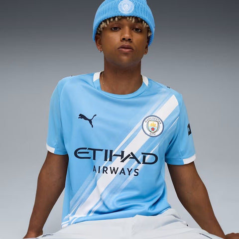 Man City Home Replica Jersey - Soccer90