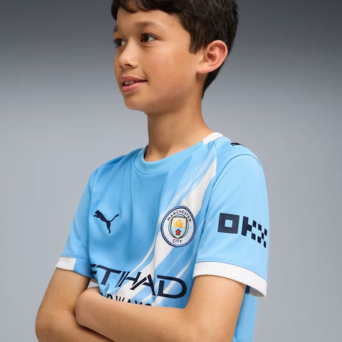 Man City Youth Home Replica Jersey - Soccer90