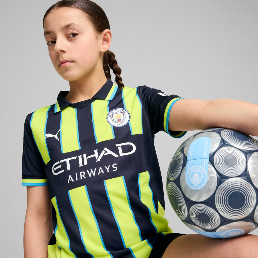 Manchester City 24/25 Big Kid's Away Jersey - Soccer90