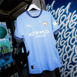 Manchester City 24/25 Big Kid's Home Jersey - Soccer90