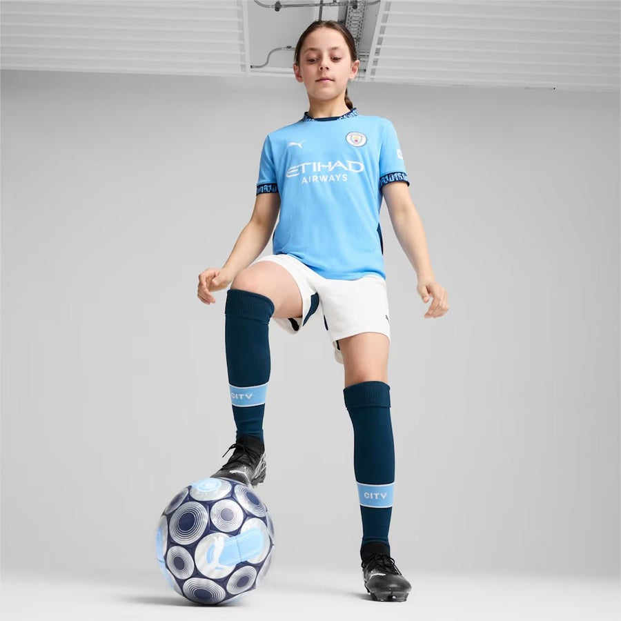 Manchester City 24/25 Big Kid's Home Jersey - Soccer90