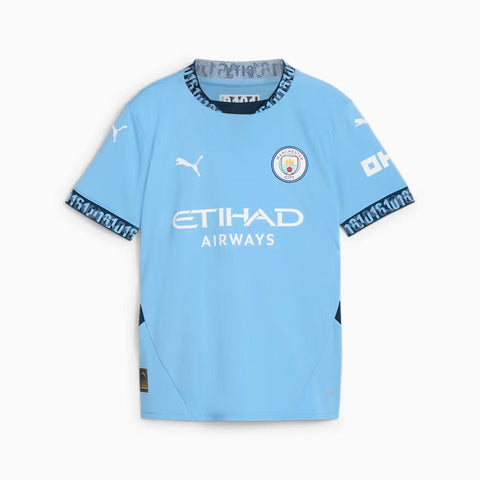 Manchester City 24/25 Big Kid's Home Jersey - Soccer90