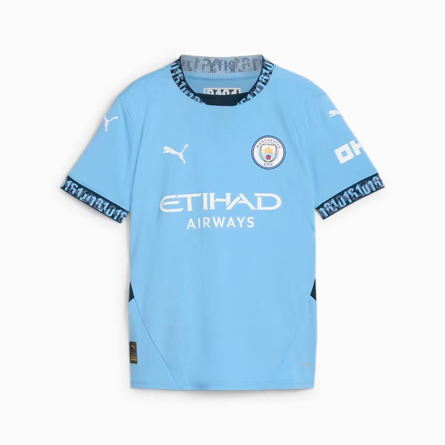 Manchester City 24/25 Big Kid's Home Jersey - Soccer90