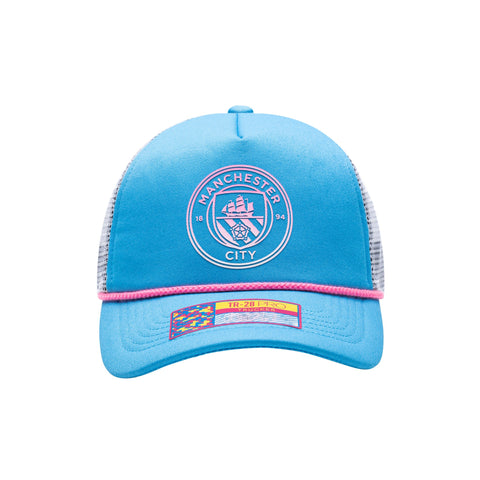 Manchester City Fan ink Trucker - Soccer90