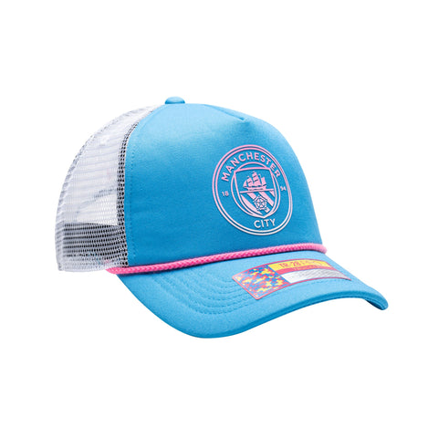 Manchester City Fan ink Trucker - Soccer90