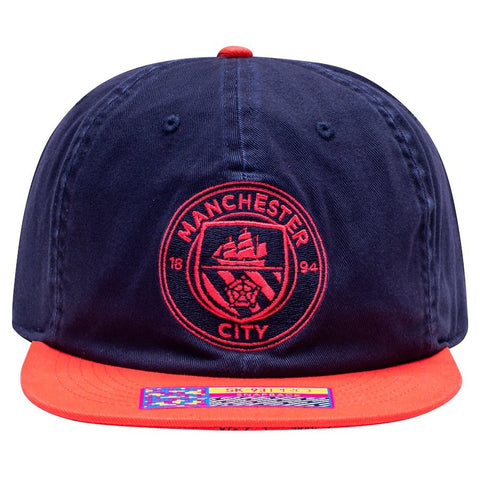 Manchester City Fan Ink Wander Snapback - Soccer90