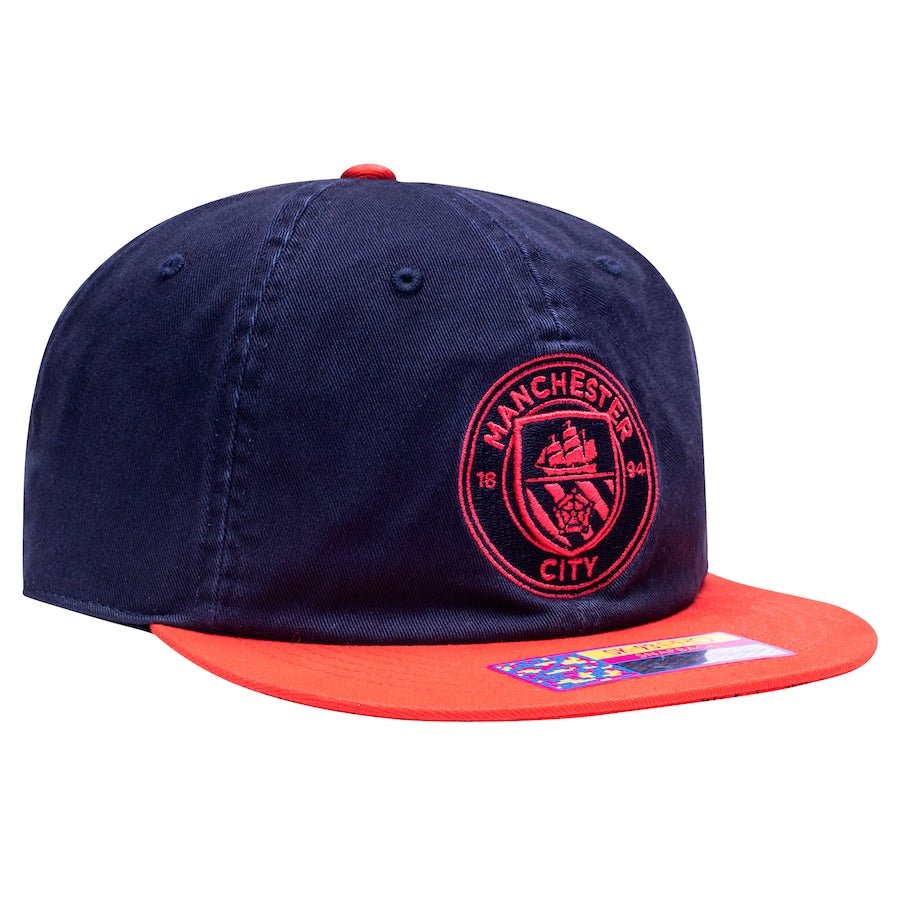 Manchester City Fan Ink Wander Snapback - Soccer90