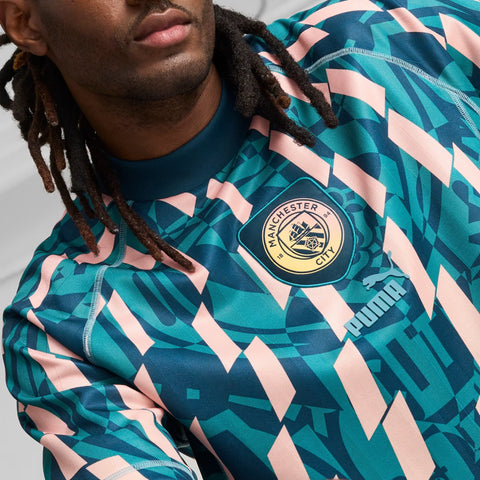 Manchester City ftblSTATEMENT Retro Jersey - Soccer90