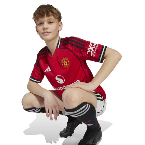 Manchester United 25/26 Home Jersey Kids - Soccer90