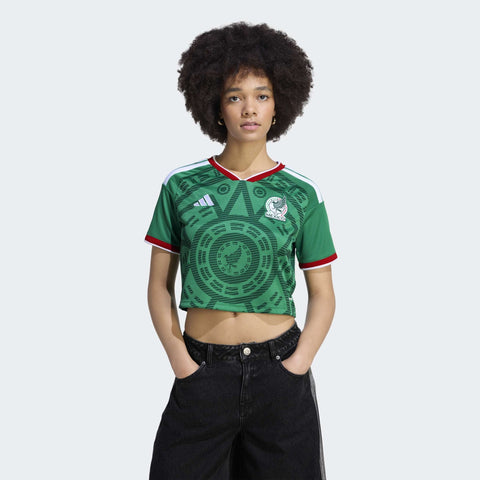 Mexico 26 Home Replica Cropped Jersey - Soccer90