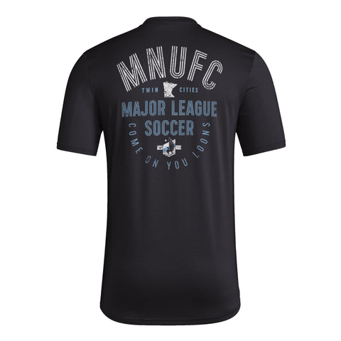 Minnesota United Pregame Logo Tee - Soccer90