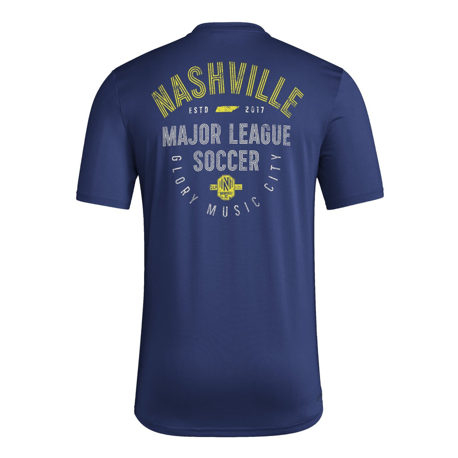 Nashville SC Pregame Logo Tee - Soccer90