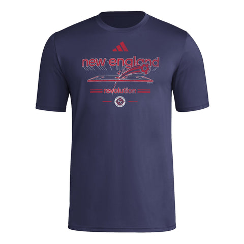 New England Pregame Tee - Soccer90