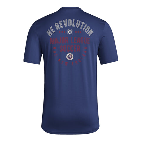 New England Revolution Pregame Logo Tee - Soccer90