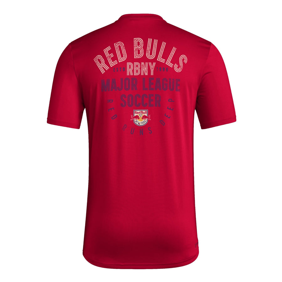 New York Red Bulls Pregame Logo Tee - Soccer90