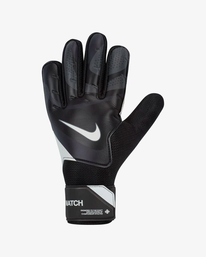 Nike Match Soccer Goalkeeper Gloves Black - Soccer90