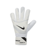 Nike Match Soccer Goalkeeper Gloves White - Soccer90