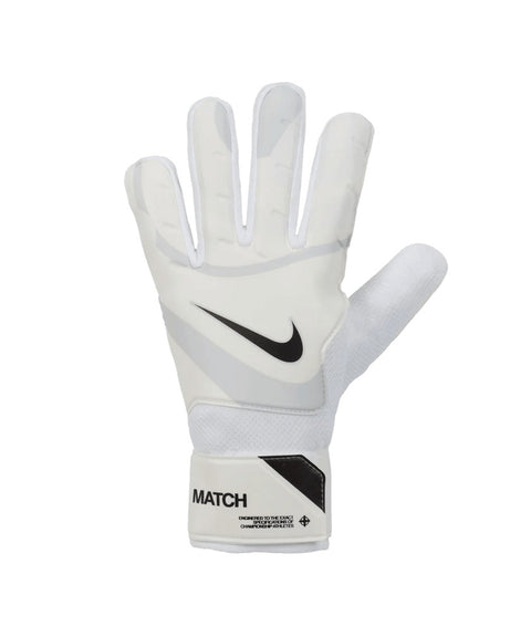 Nike Match Soccer Goalkeeper Gloves White