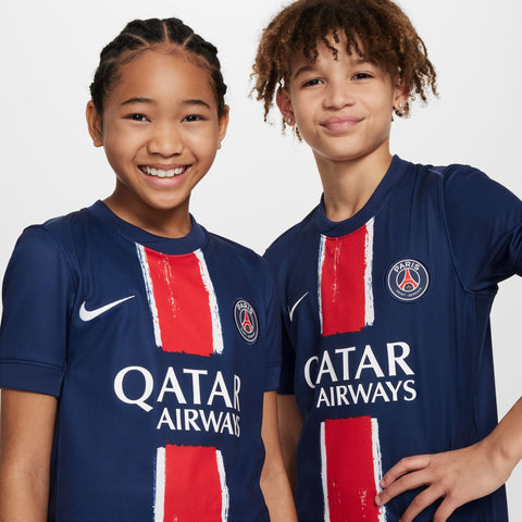 Paris Saint-Germain 2024/25 Stadium Home Big Kids' Jersey - Soccer90