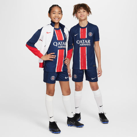 Paris Saint-Germain 2024/25 Stadium Home Big Kids' Jersey - Soccer90