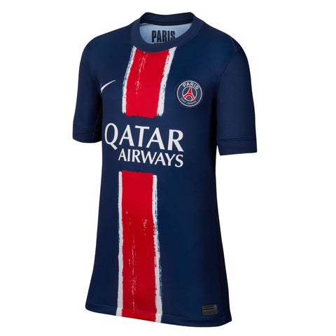 Paris Saint-Germain 2024/25 Stadium Home Big Kids' Jersey - Soccer90