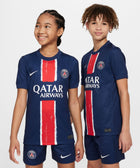 Paris Saint-Germain 2024/25 Stadium Home Big Kids' Jersey - Soccer90