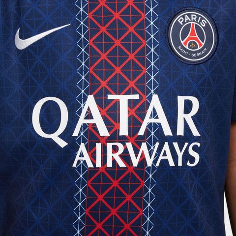 Paris Saint - Germain 25/26 Stadium Home Big Kids Jersey - Soccer90