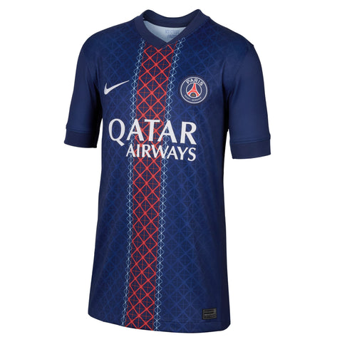 Paris Saint - Germain 25/26 Stadium Home Big Kids Jersey - Soccer90