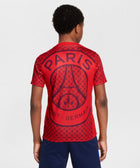 Paris Saint - Germain Academy Pro Big Kids' Nike Dri - FIT Red Pre - Match Soccer Top - Soccer90