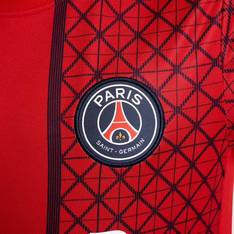 Paris Saint - Germain Academy Pro Big Kids' Nike Dri - FIT Red Pre - Match Soccer Top - Soccer90