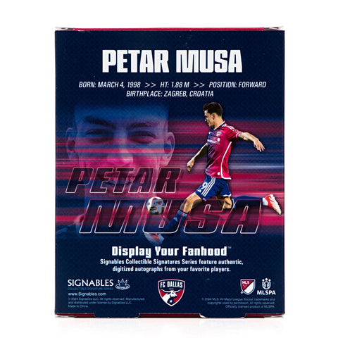 Petar Musa - FC Dallas 2024 Signables Sports Collectible - Soccer90