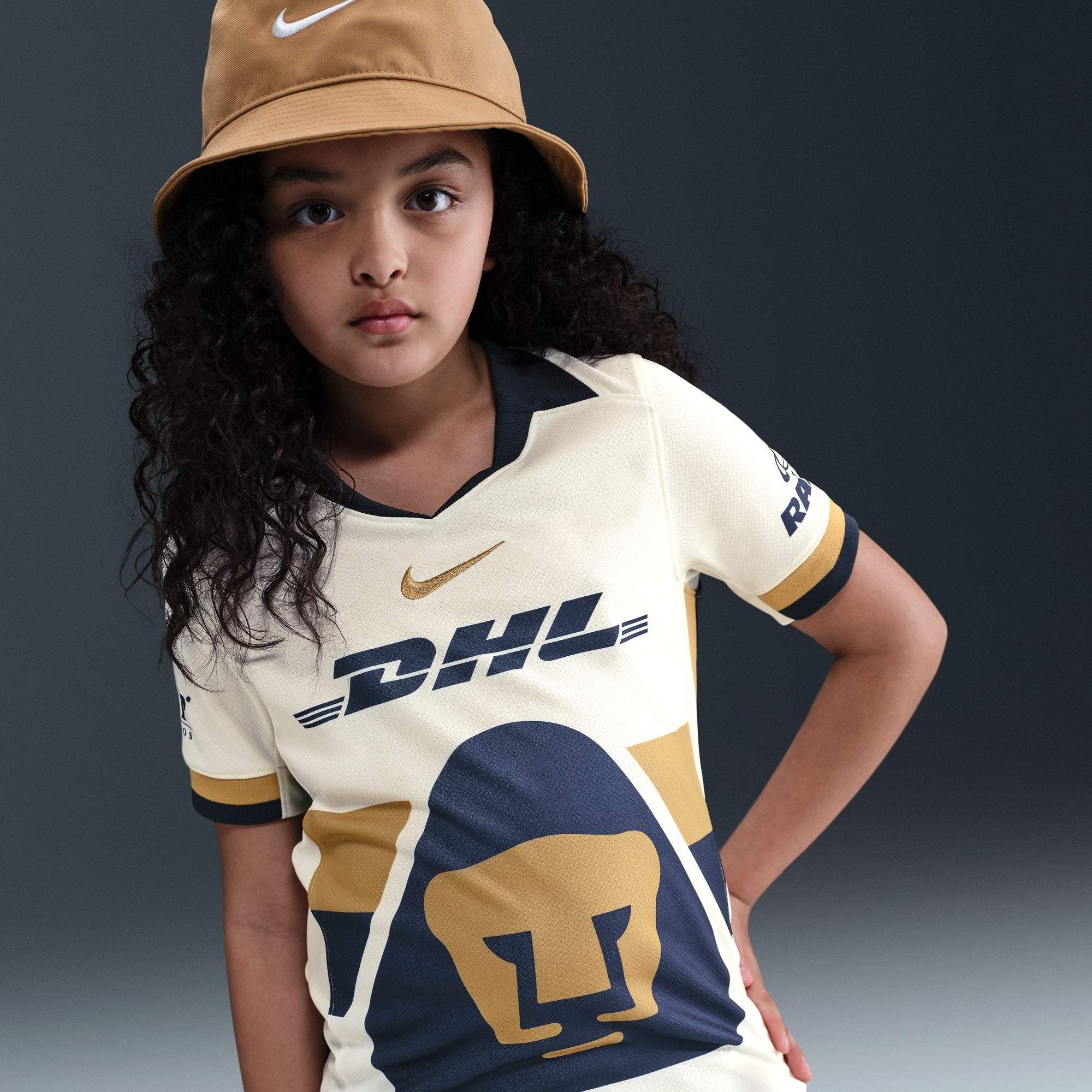Pumas UNAM 25/26 Home Stadium Big Kids Jersey – Soccer90