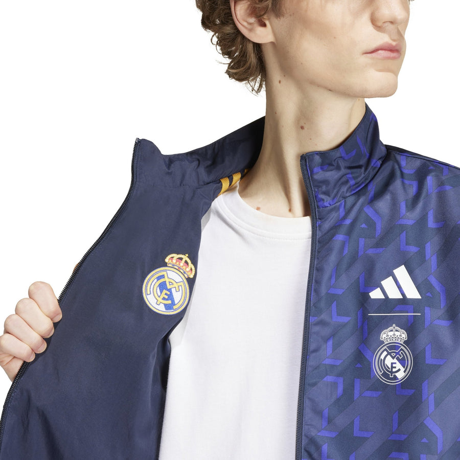Real Madrid Reversible Anthem Jacket - Soccer90