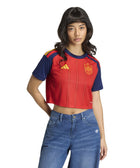 Spain 26 Home Cropped Jersey - Soccer90