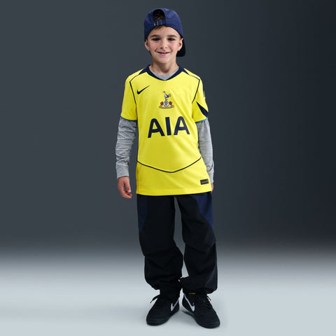 Tottenham Hotspur 2025/26 Stadium Third Big Kids' Nike Dri - FIT Total 90 Soccer Replica Jersey - Soccer90