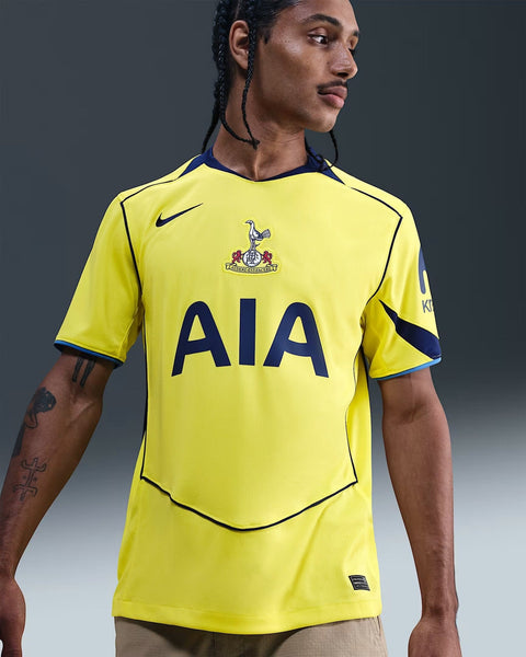 Tottenham Hotspur 2025/26 Stadium Third Men's Nike Dri - FIT Total 90 Soccer Replica Jersey - Soccer90