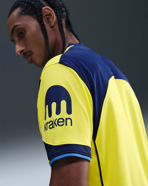 Tottenham Hotspur 2025/26 Stadium Third Men's Nike Dri - FIT Total 90 Soccer Replica Jersey - Soccer90