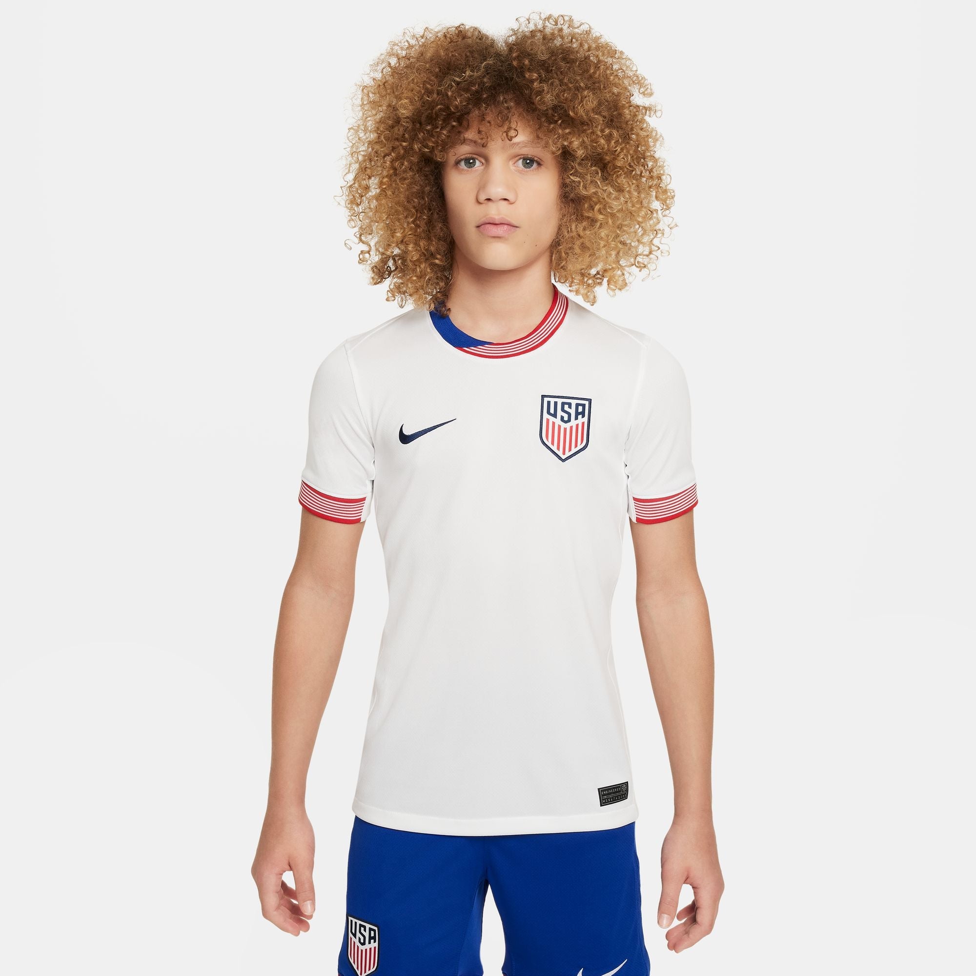 NWT❤️Nike Stadium Home Big Kids' store Soccer Jersey