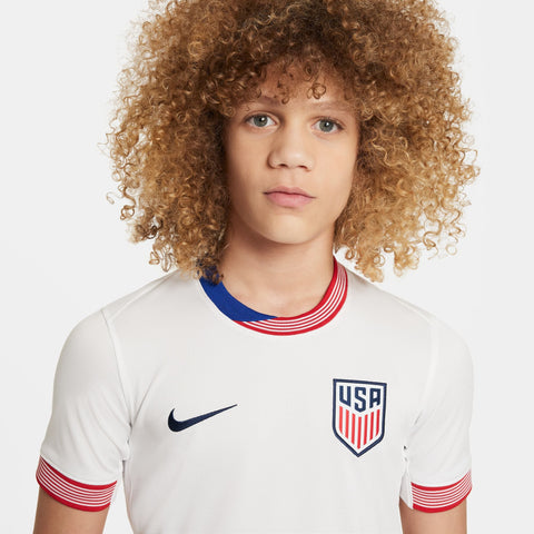 USMNT 2024 Stadium Home Big Kids' Jersey - Soccer90