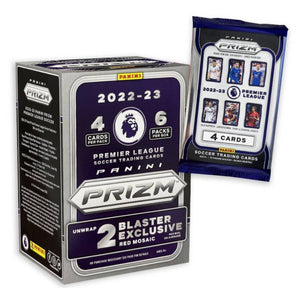 22/23 Panini Premier League Prizm Soccer Card Blaster Box - Soccer90